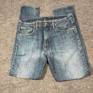 Levi's 520 Taper Fit Straight Leg 90's Denim Jeans Mens Size 31x32 (fits 34x30)